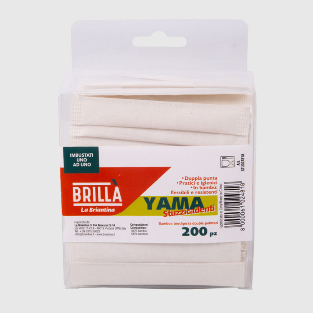 STUZZICADENTI BRIAN BUSTA SINGOLA 200 PZBriantina