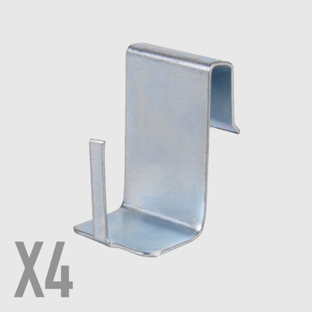 GANCI PER TENDINE VETRO 5MM  - 4PZBriantina