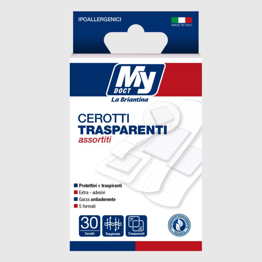 CEROTTI TRASPARENTI - ASSORTITI - 30PZBriantina