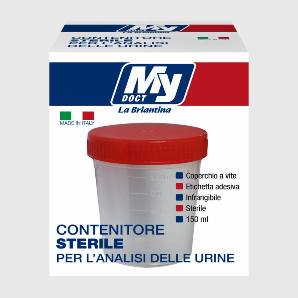 CONTENITORE STERILE PER URINE - 120MLBriantina