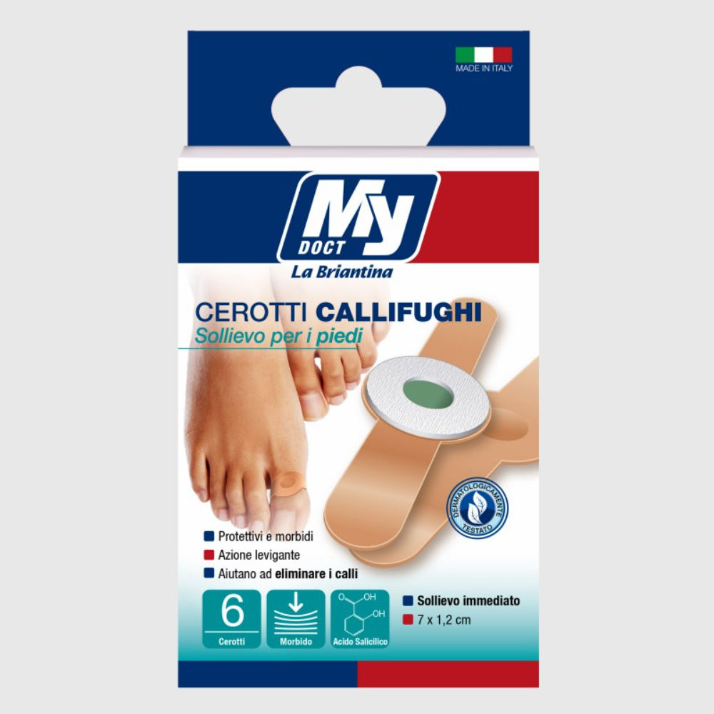 CEROTTI CALLIFUGHI - ACIDO SALICILICO - 6PZBriantina