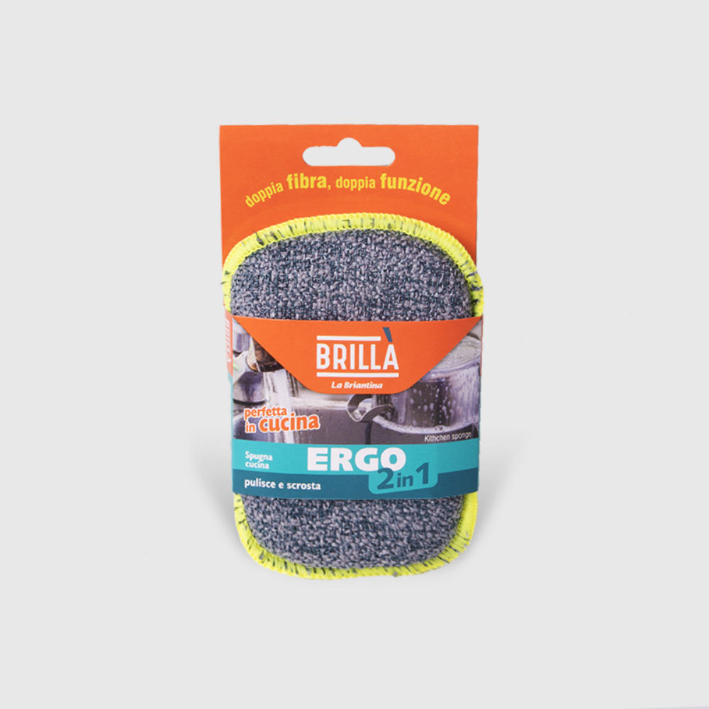 SPUGNA CUCINA ERGO 2 IN 1Briantina