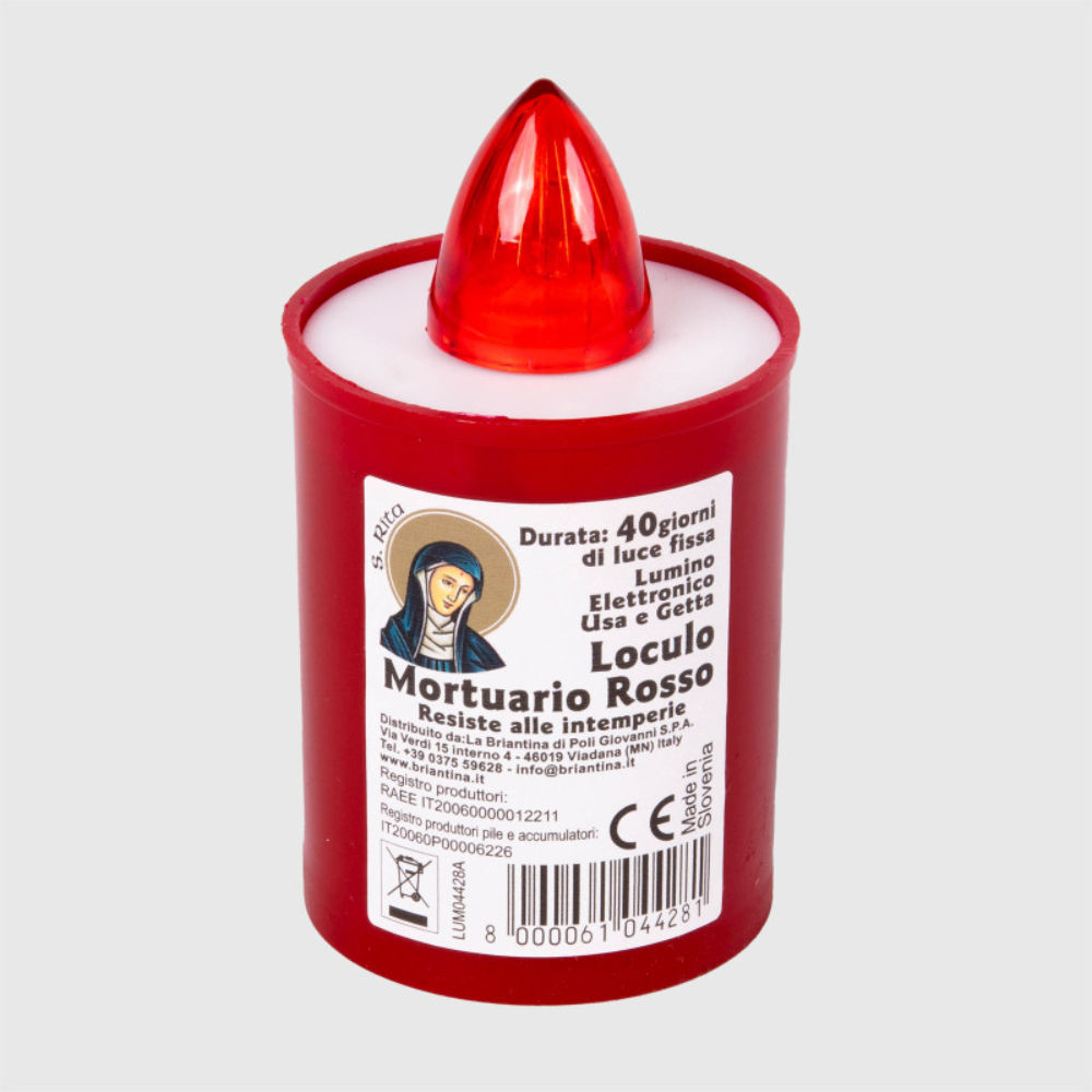LUMINO LOCULO - ROSSO - 40GGLa Briantina