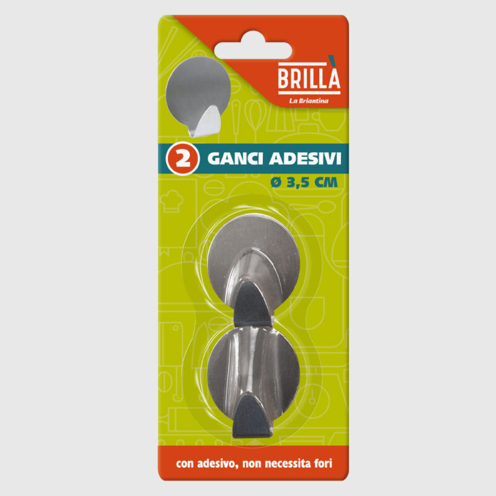 GANCI ACCIAIO ROTONDI - 2PZBriantina