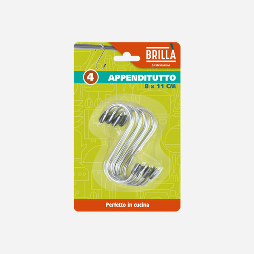GANCI S - MULTIUSO 8x11CM - 4PZBriantina