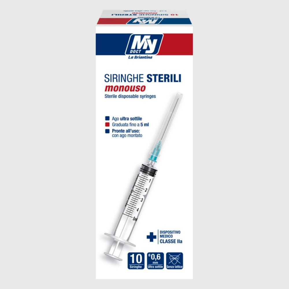SIRINGHE STERILI 5ML - 10PZBriantina