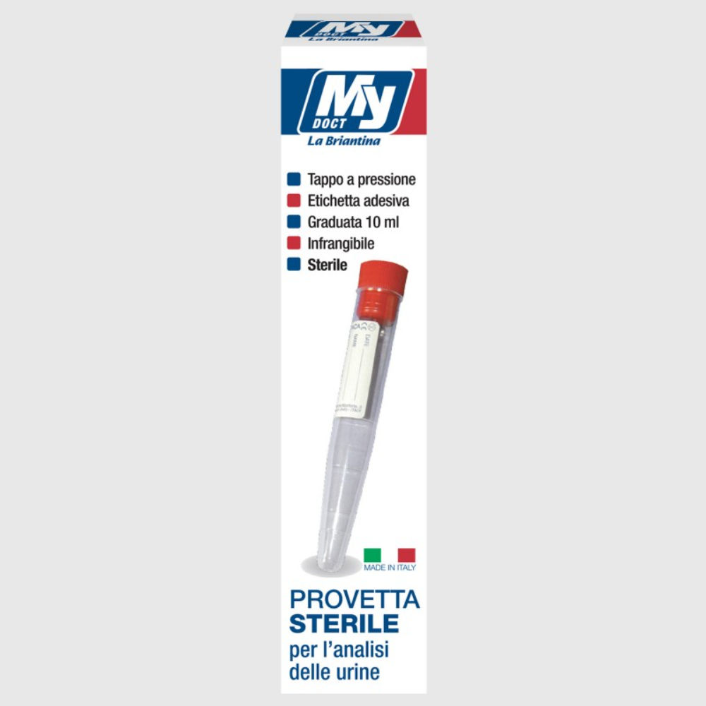 PROVETTA STERILE PER URINE - 10MLBriantina