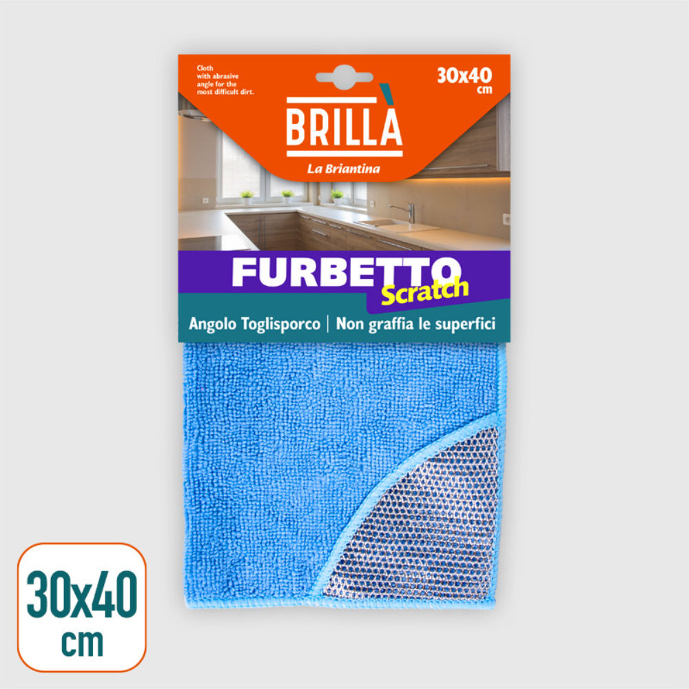 PANNO FURBETTO ABRASIVO - 30x40CMBriantina