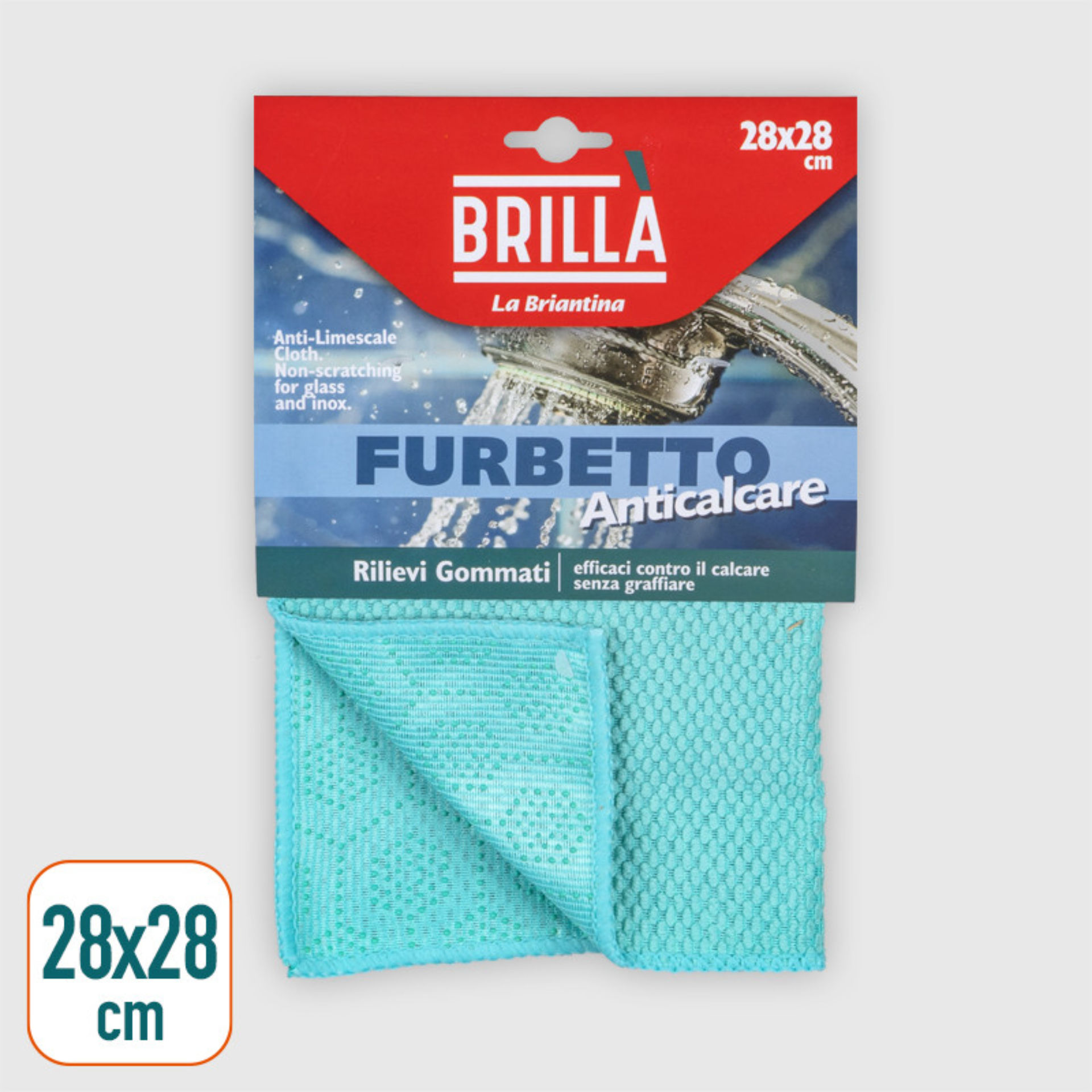 PANNO MICROF. FURBETTO ANTICALCARE 28X28CMLa Briantina
