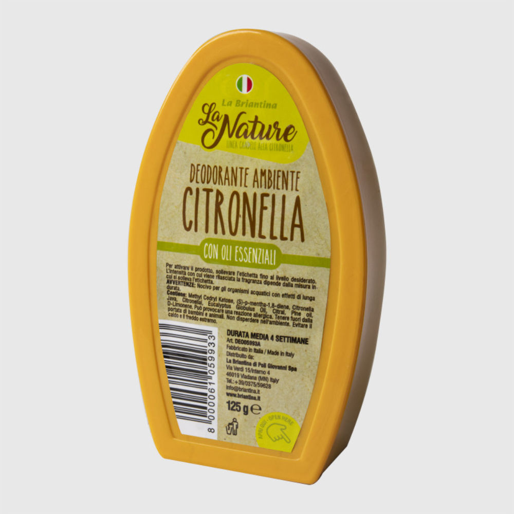 DEODORANTE AMBIENTE GEL CITRONELLABriantina