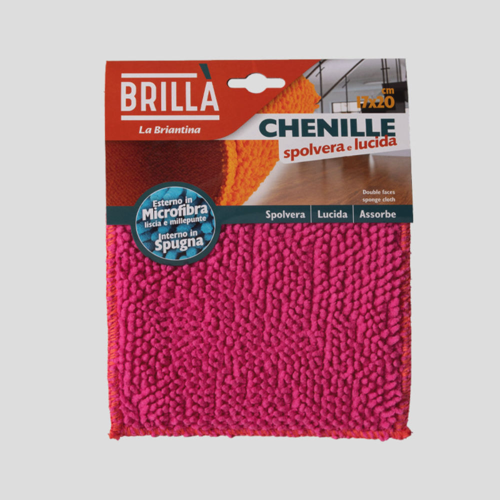 PANNO CHENILLE PAVIMENTI 17x20CMBriantina