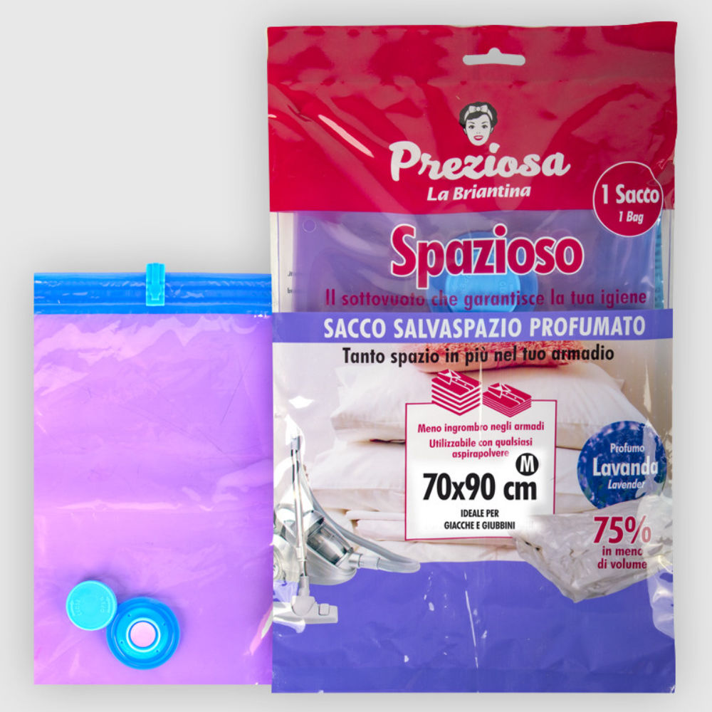 SACCO SALVASPAZIO 70x90CM - LAVANDABriantina