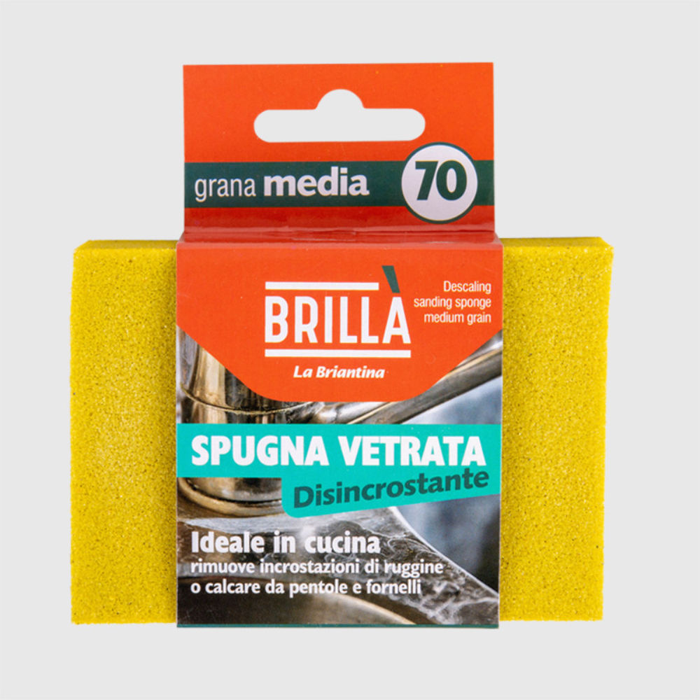 SPUGNA VETRATA DISINCROSTANTEBriantina