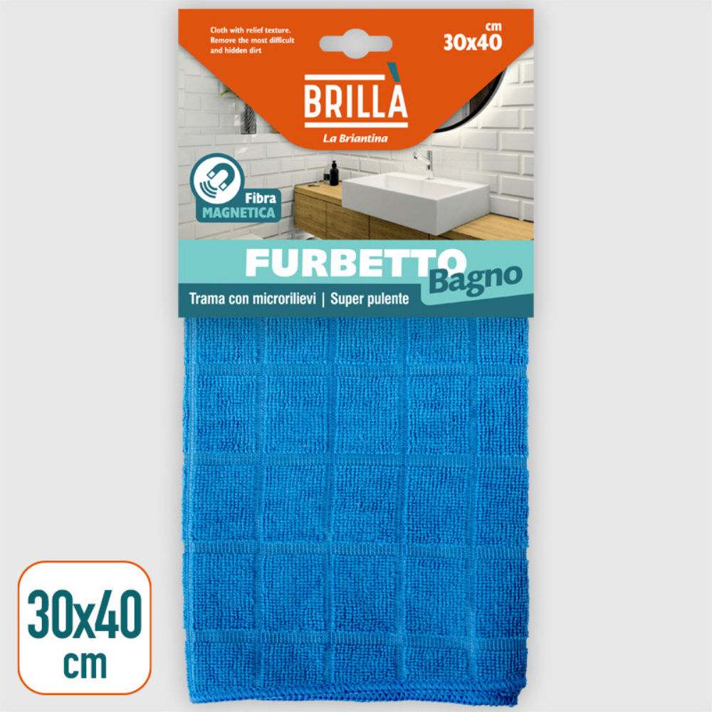PANNO FURBETTO BAGNO - 30X40CMBriantina