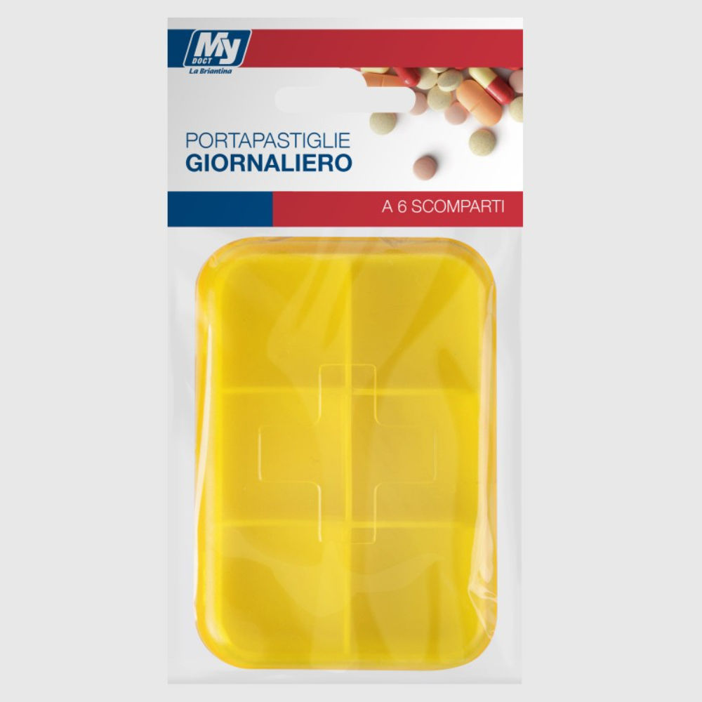 PORTAPILLORE GIORNALIERO 6 SCOMPARTIBriantina