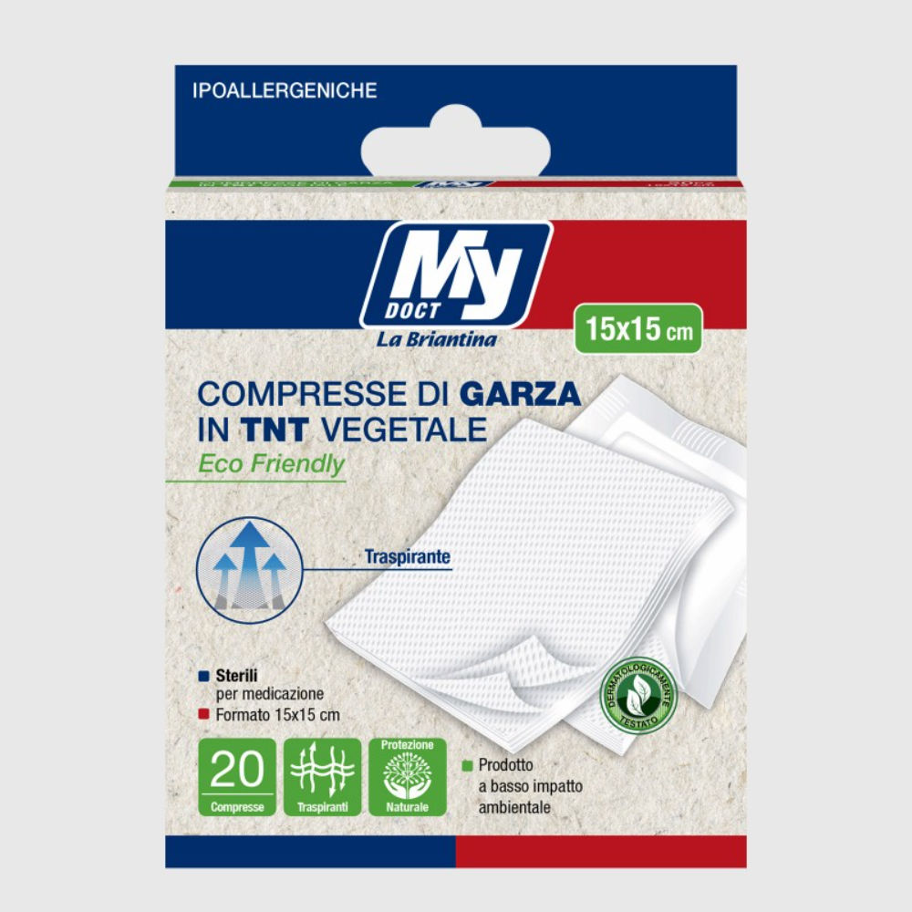 COMPRESSE DI GARZA ECO STERILI - 20PZBriantina
