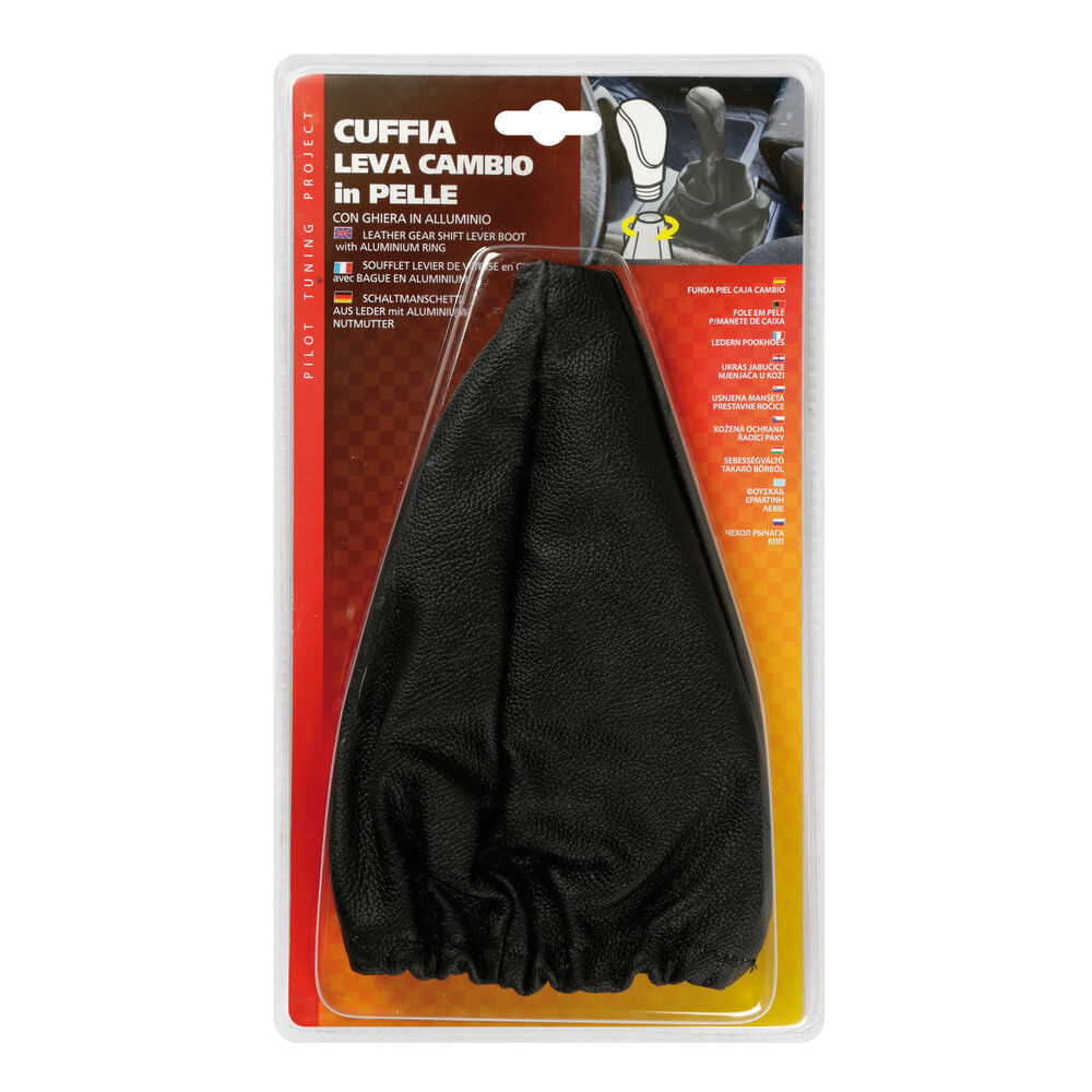 PILOT - CUFFIA LEVA CAMBIO CON GHIERA - NEROPilot Tuning Project