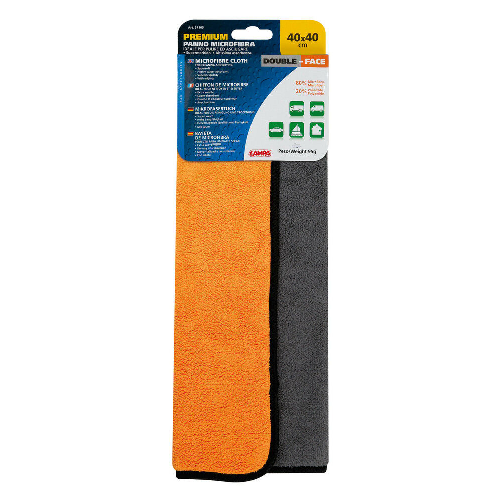 PANNO MICROFIBRA  PREMIUM     DOUBLE FACELampa