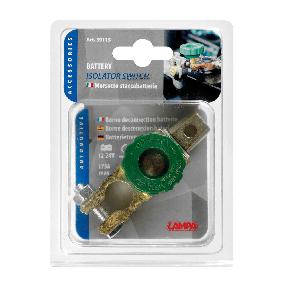 LAMPA - MORSETTO STACCABATTERIA - 12/24VLampa