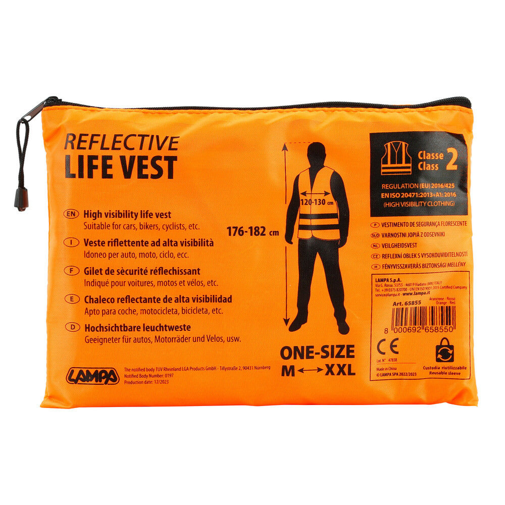 LAMPA - Gilet Riflettente - ArancioneLampa