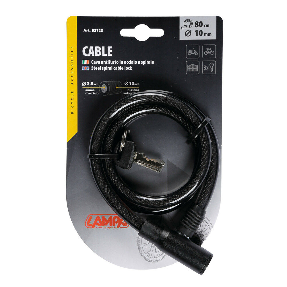 CAVO ANTIFURTO CA-3 CM80 MM10Lampa