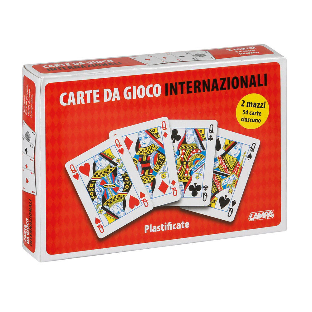 MAZZO CARTE DA RAMINO         PLASTIFICATE IN CARTLampa