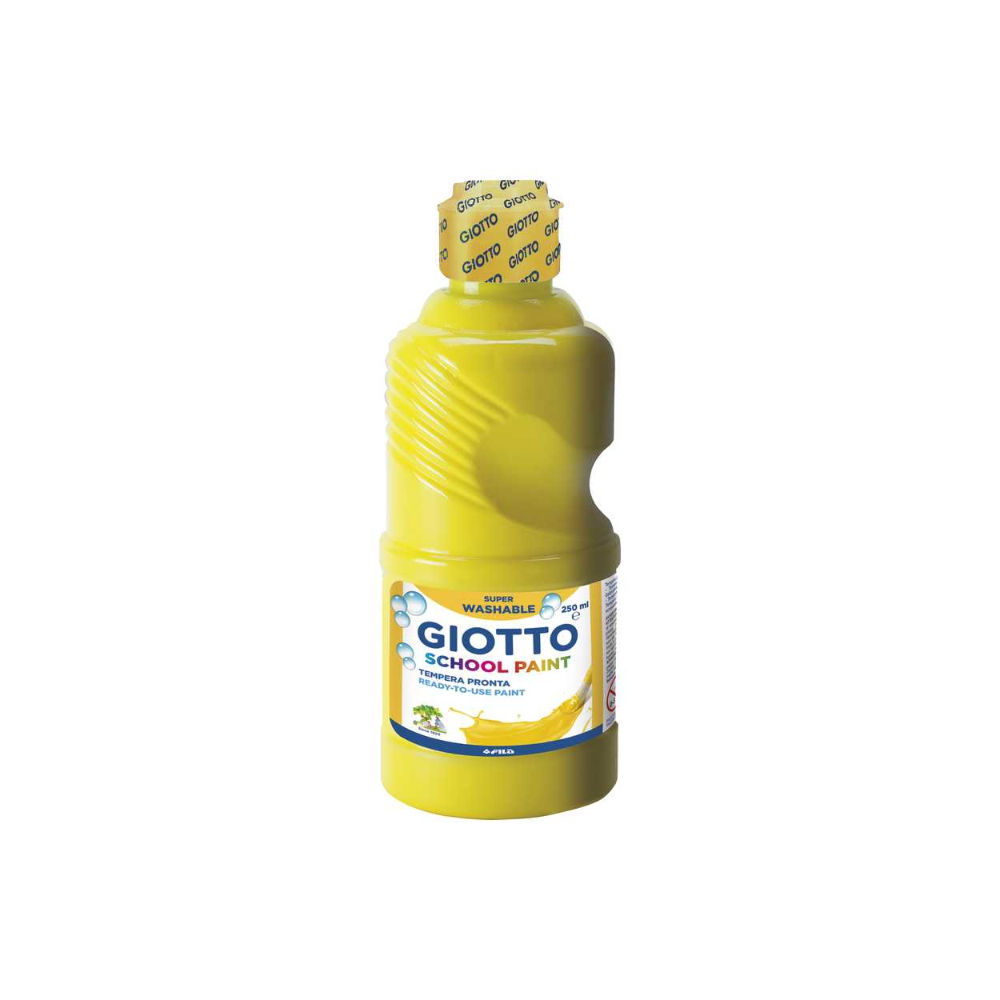 TEMPERA GIOTTO SCHOOLPAINT 250ML GIALLOGiotto