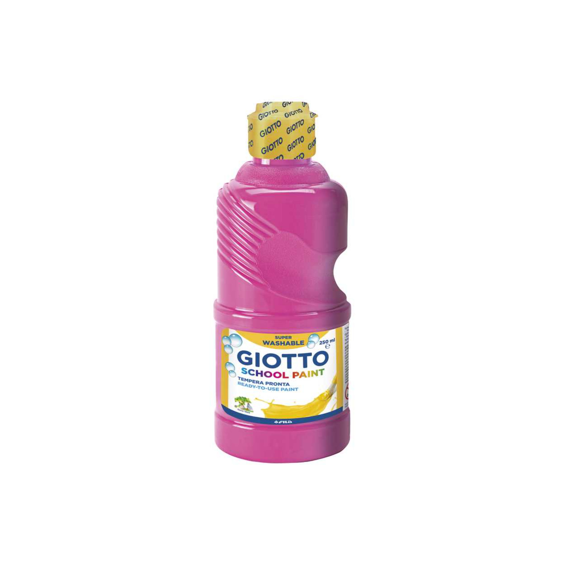 TEMPERA GIOTTO SCHOOLPAINT ML 250 MAGENTA 5308 10Giotto