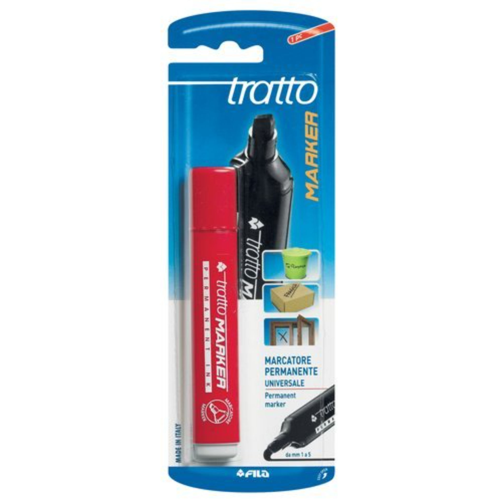 FILA TRATTO MARKER P.SCALP. ROSSO    044202Fila