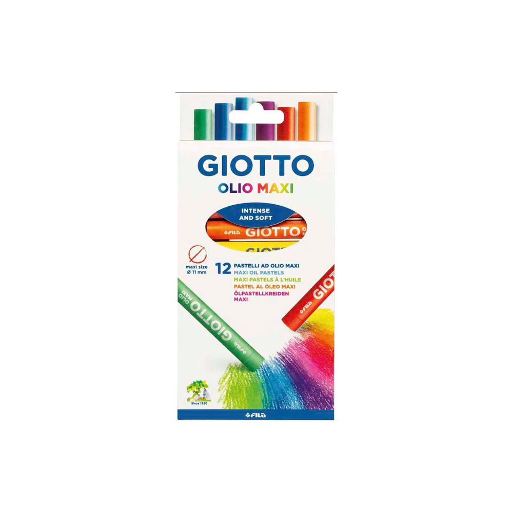 GIOTTO PASTELLI OLIO MAXI 12PZGiotto