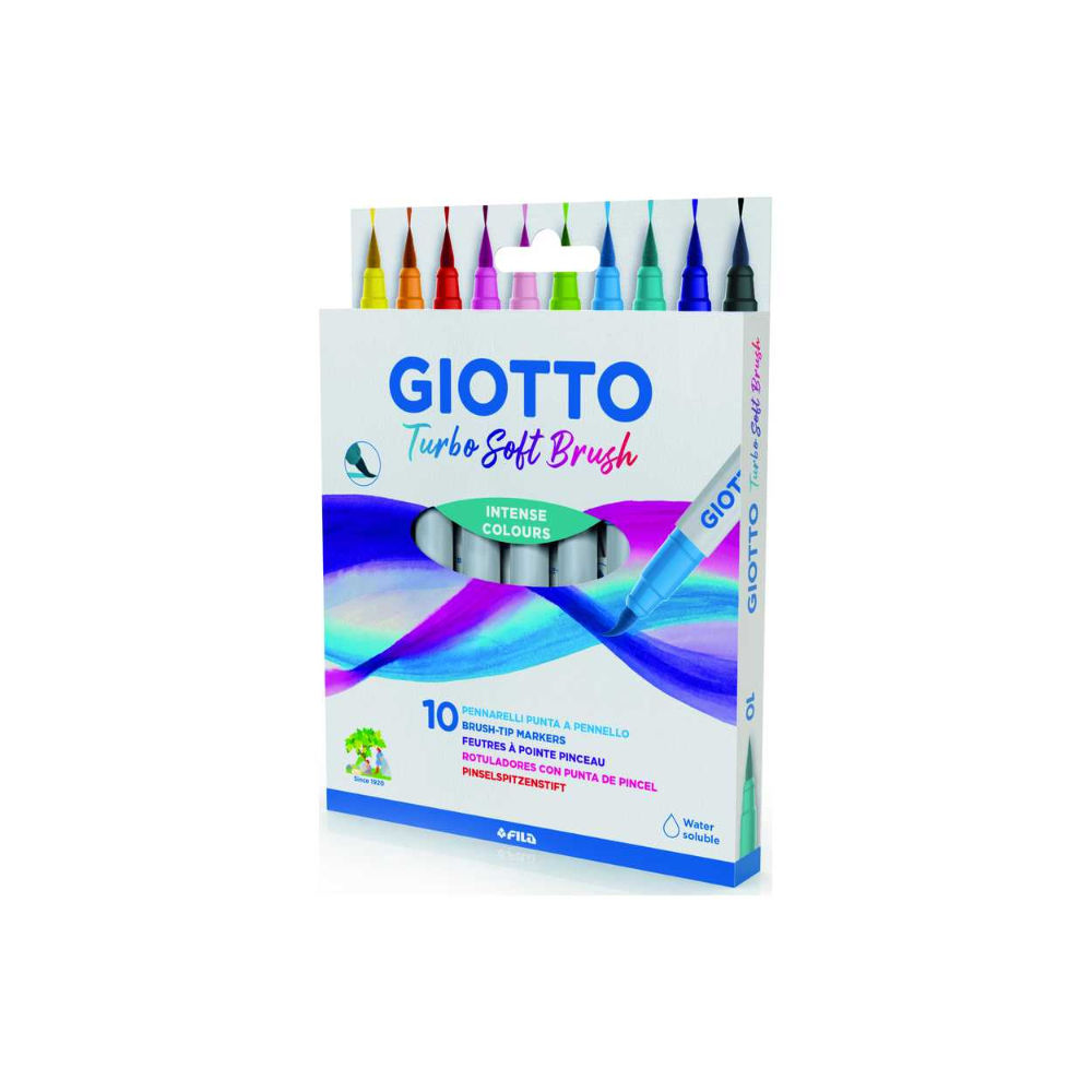 PENNARELLO GIOTTO TURBO SOFT BRUSH  10 COL. 4268Giotto