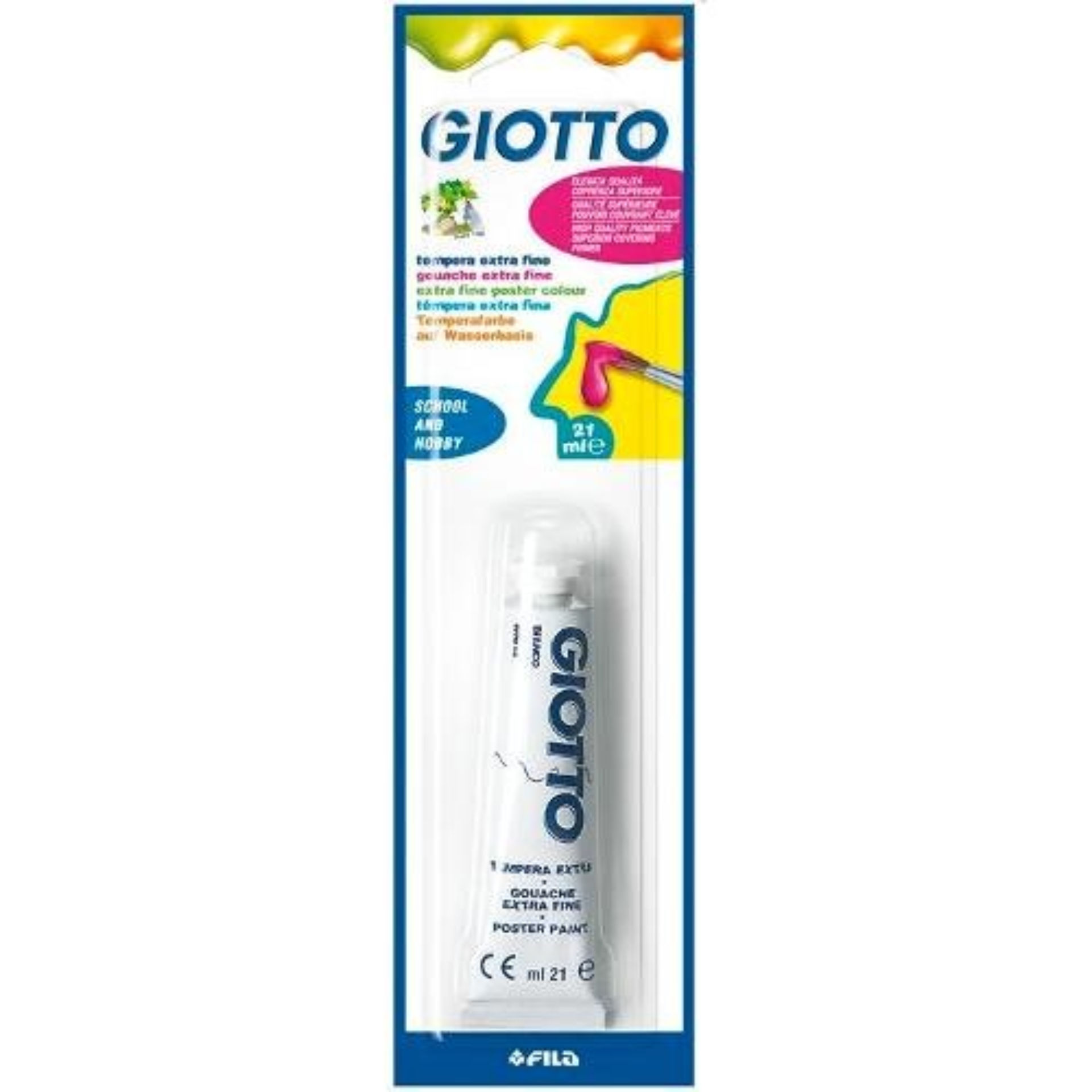 FILA TEMPERA SFUSO ML.21 BIANCO   F06620100Fila