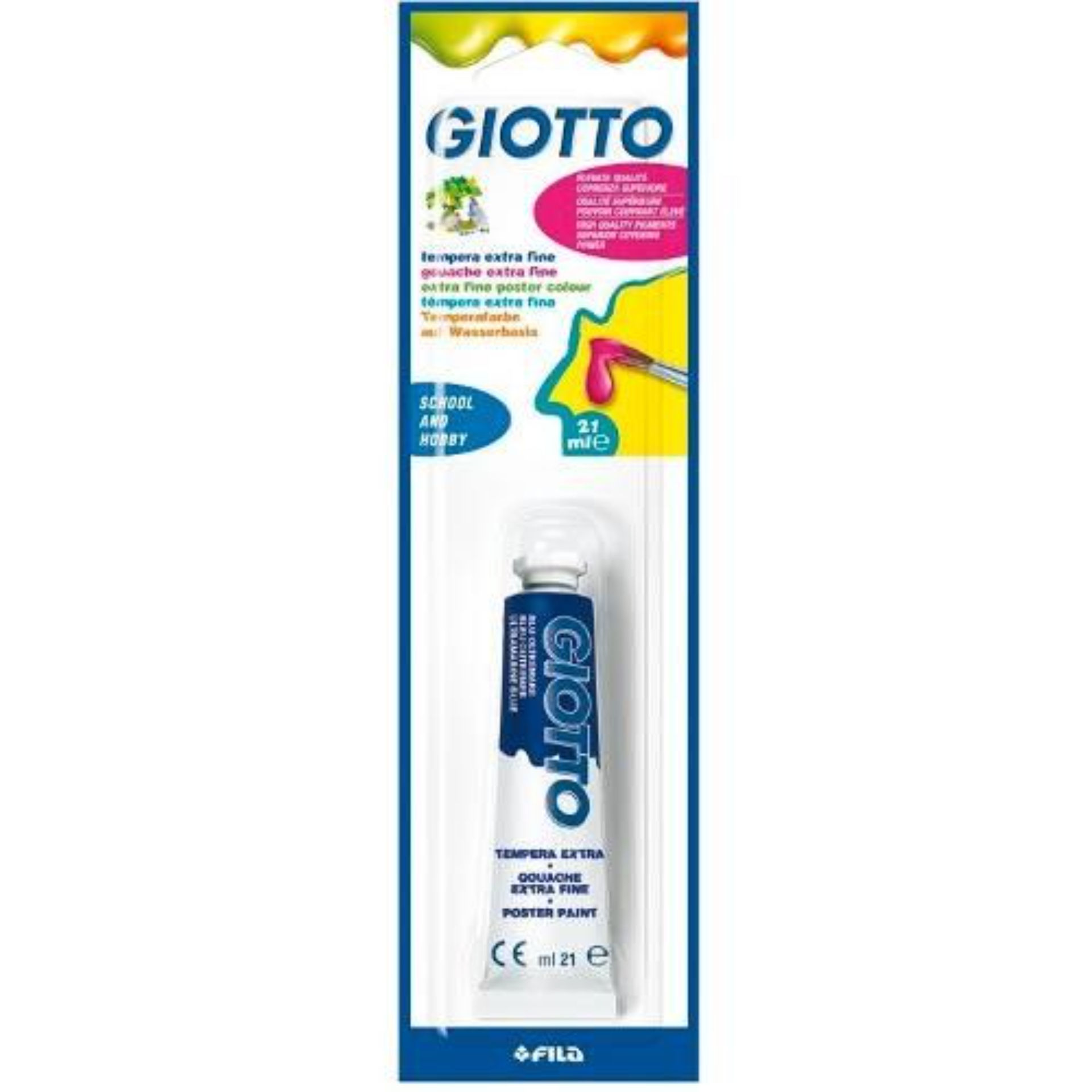 FILA TEMPERA SFUSO ML.21 BLU OLTREMARE 066217Fila