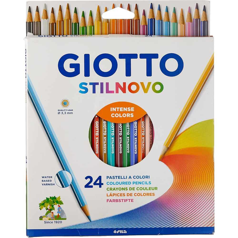 GIOTTO MATITE COLORTATE STILNOVO 24PZGiotto