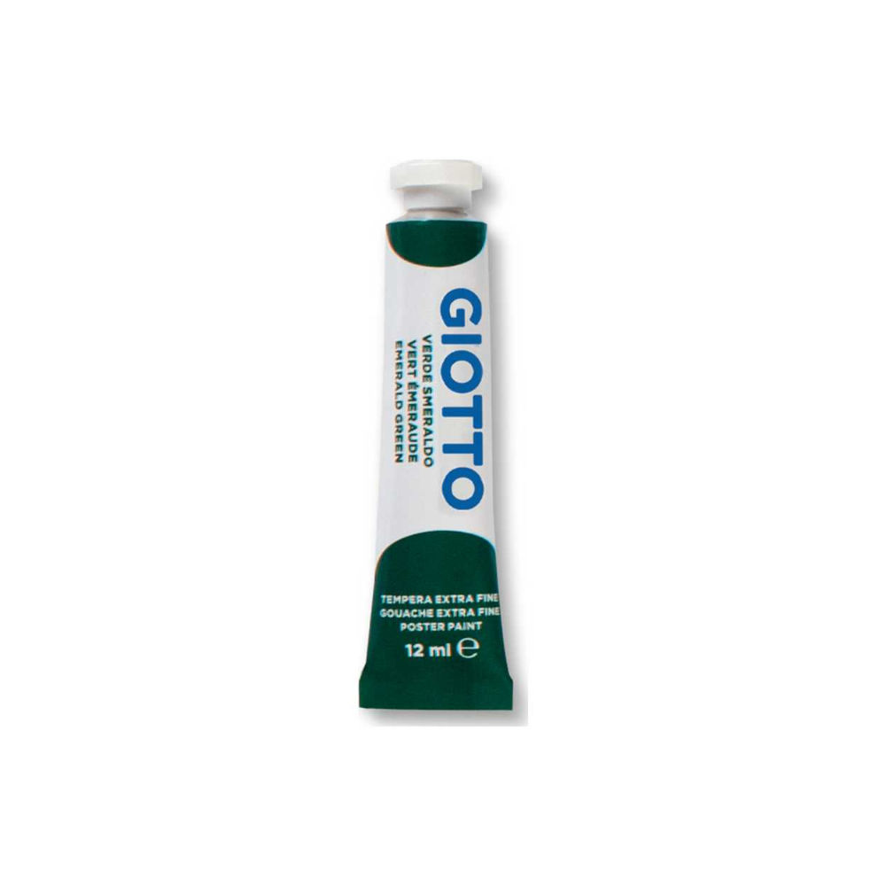 TEMPERA GIOTTO TUBO 12ML VERDE SMERALDOGiotto