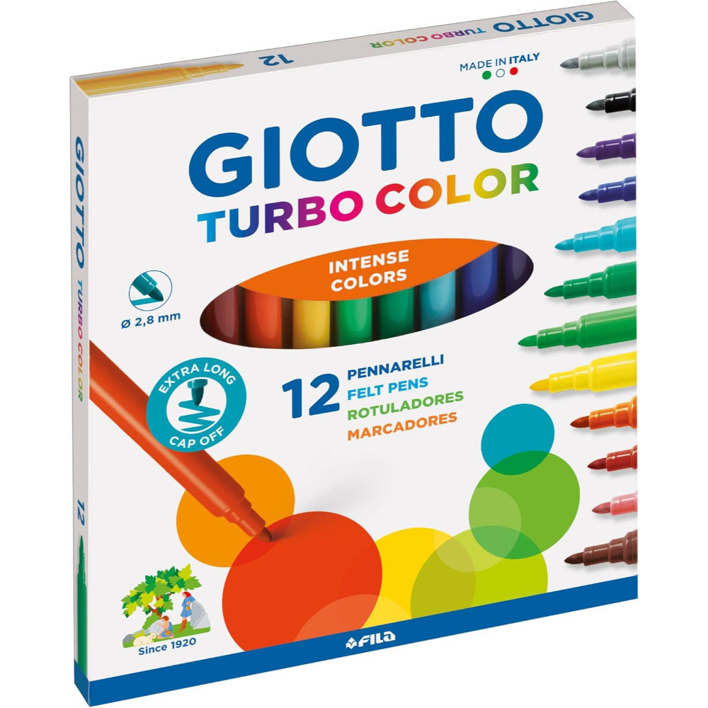 GIOTTO PENNARELLI TURBO COLOR 12PZGiotto
