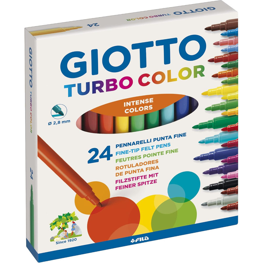 GIOTTO PENNARELLI TURBO COLOR 24PZGiotto