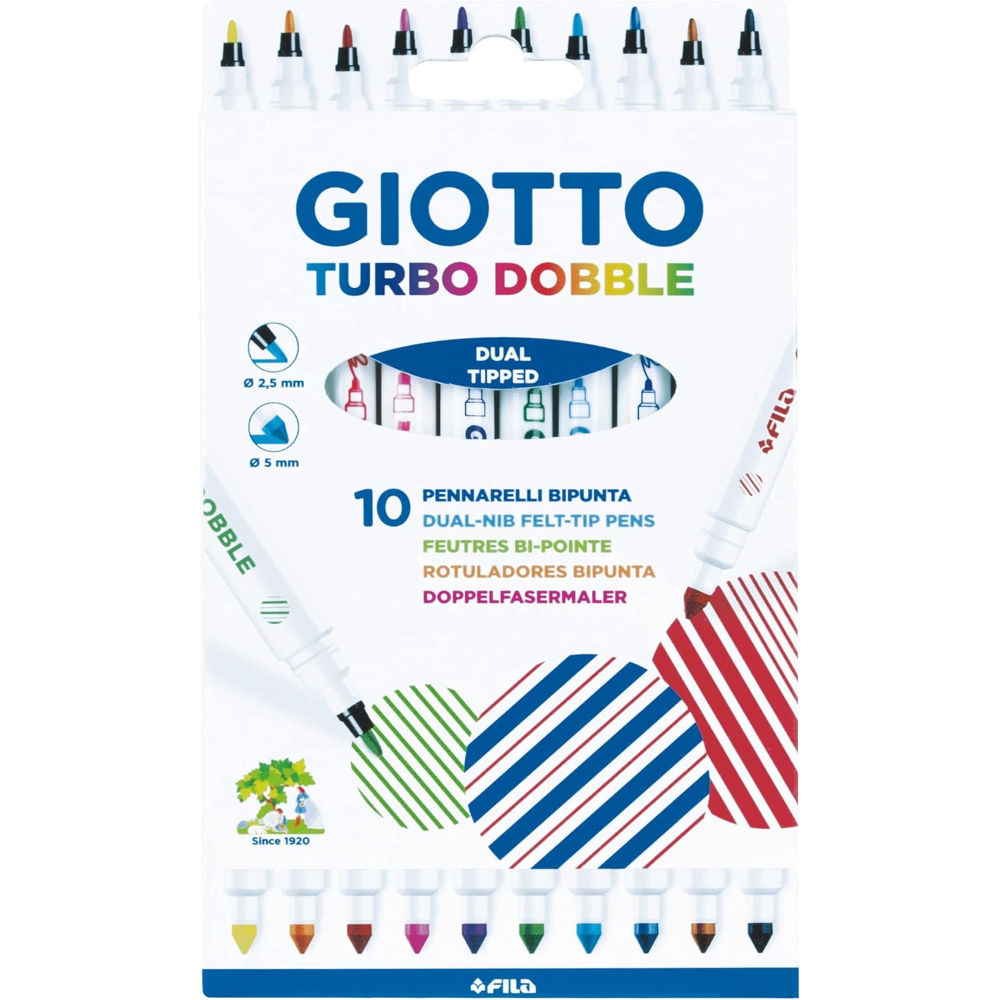 GIOTTO PENNARELLI TURBO DOBBLE 10PZGiotto