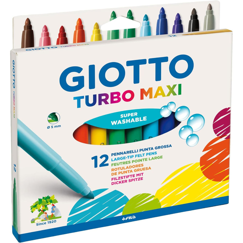GIOTTO PENNARELLI TURBO MAXI 12PZGiotto