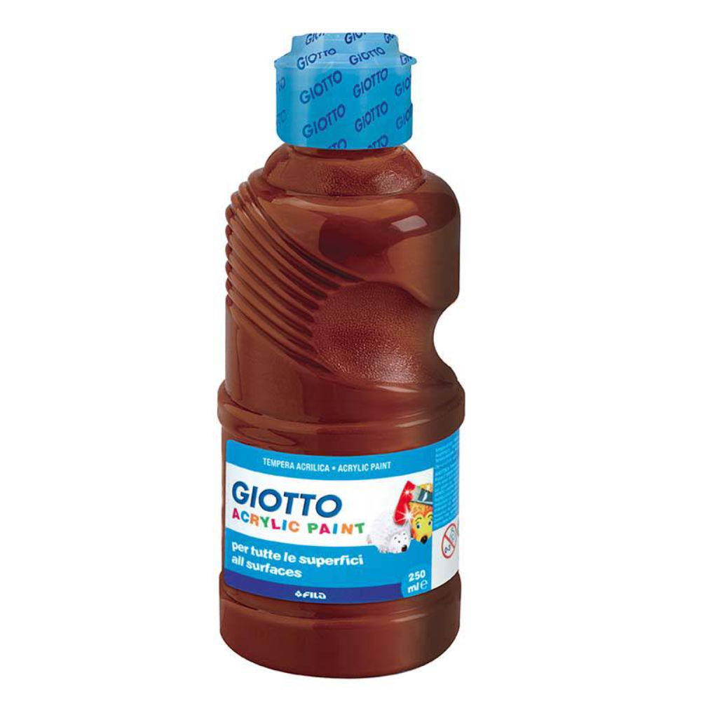 TEMPERA GIOTTO ACRILICA ML 250 MARRONE   5340 28Giotto