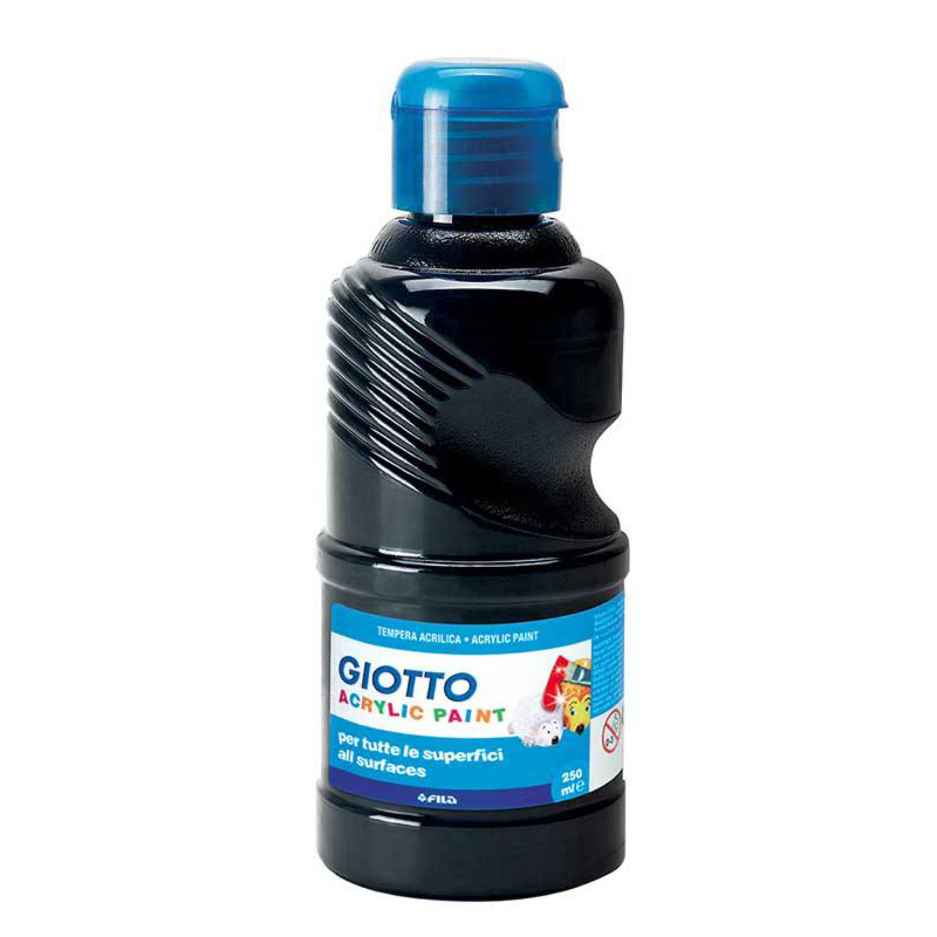 TEMPERA GIOTTO ACRILICA ML 250 NERO    5340 24Giotto