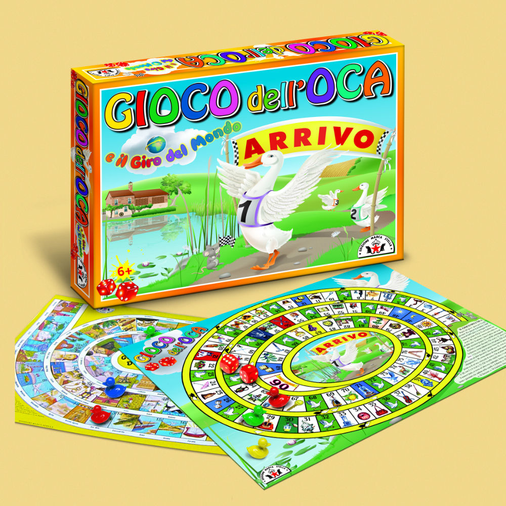 Gioco dell'Oca & il Giro del Mondo - Art.75Stella