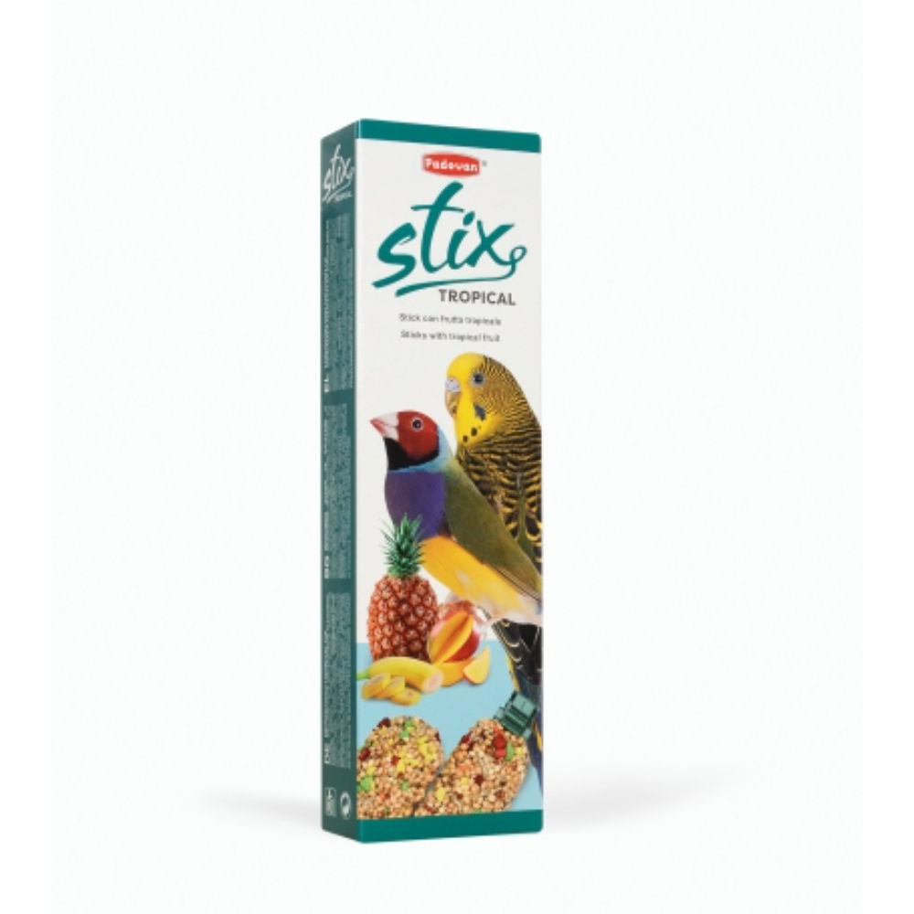 Stix Tropical - Mangime per Cocorite ed Esotici - 80gPadovan