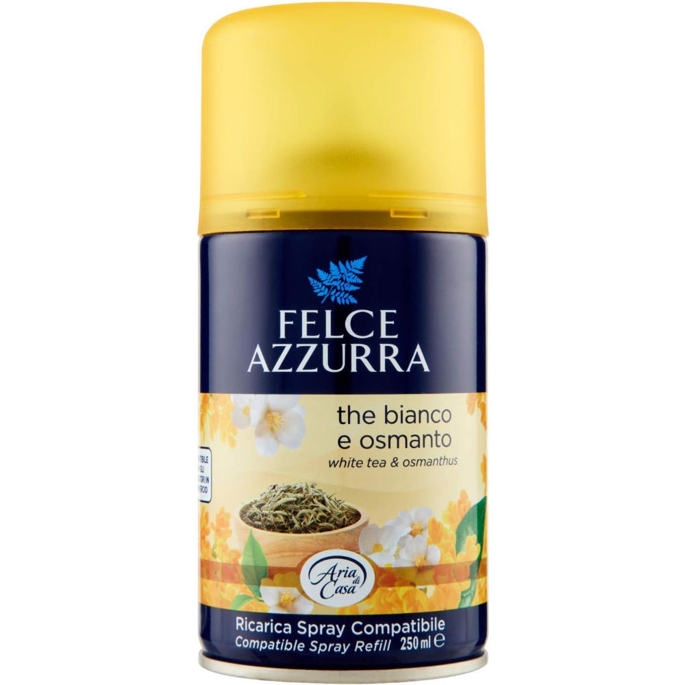 FELCE AZZURRA RICARICA SPRAY - TÈ BIANCO & OSMANTO 250MLFelce Azzurra
