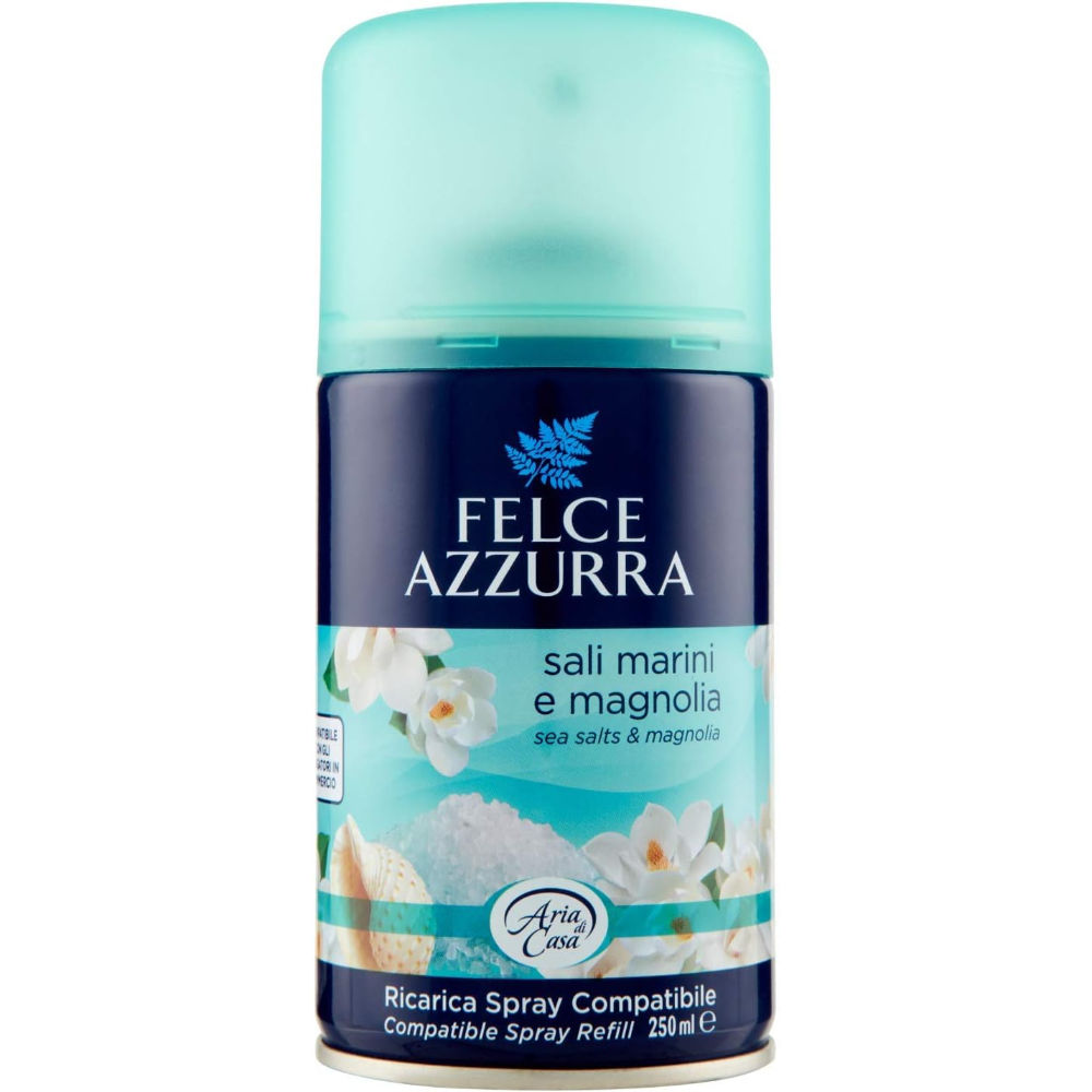 FELCE AZZURRA RICARICA SPRAY - SALI MARINI & MAGNOLIA 250MLFelce Azzurra