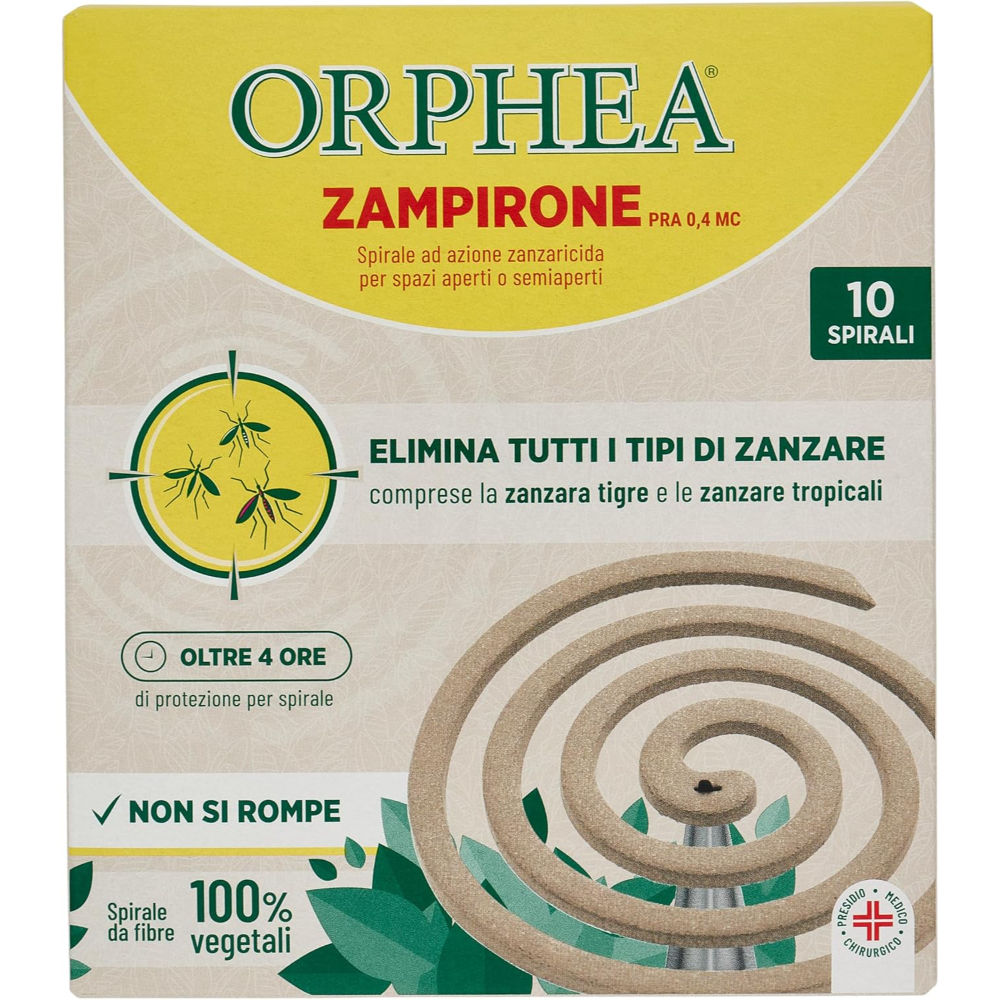 ORPHEA ZAMPIRONE ANTI-ZANZARE - 10PZOrphea