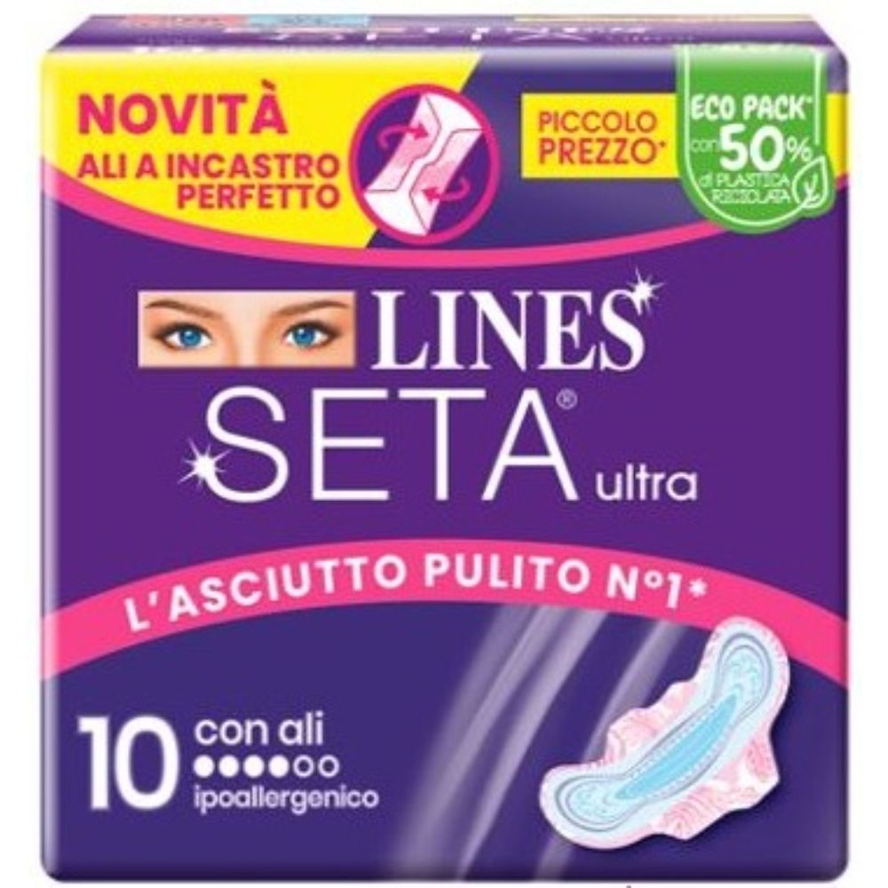 Lines Seta Ultra con Ali - 10pzLines