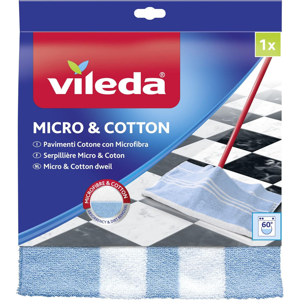 VILEDA PANNO PAVIMENTI MICRO&COTTONVileda