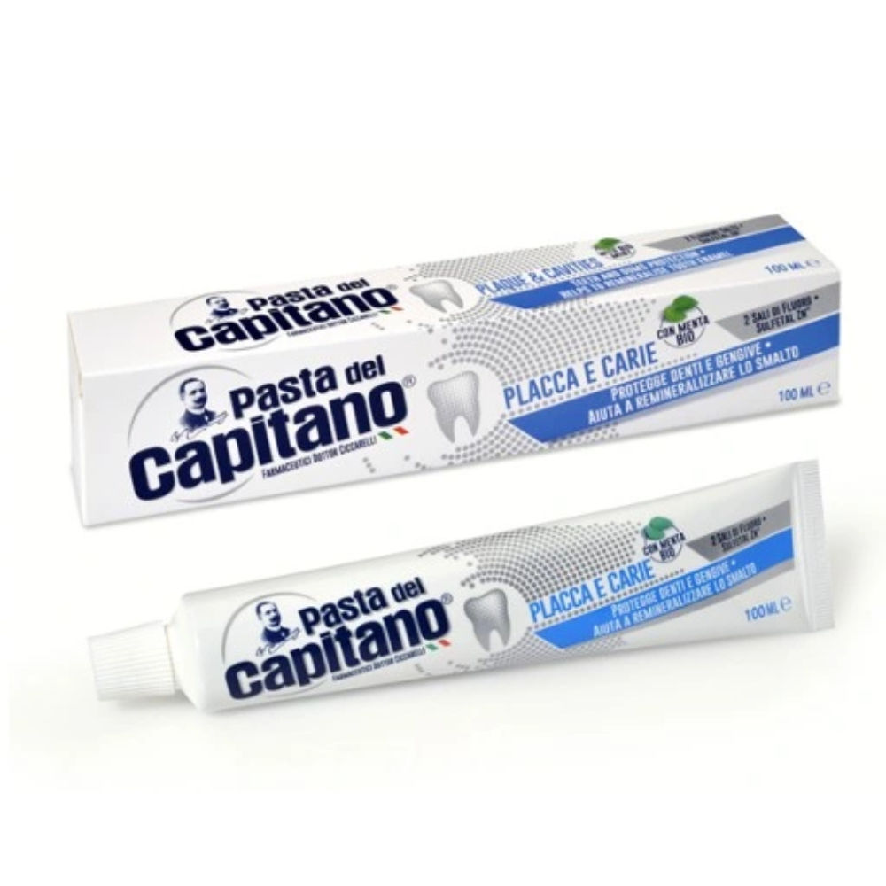 Capitano Dentifricio 100ml - Placca & CariePasta Del Capitano