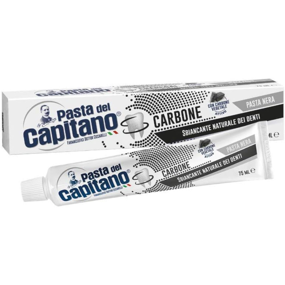 Capitano Dentifricio 100ml - Carbone Vegetale AttivoPasta Del Capitano